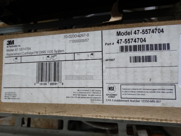 Water Filtration Cartridge. 3.5x3.5x15 - Image 3 of 3