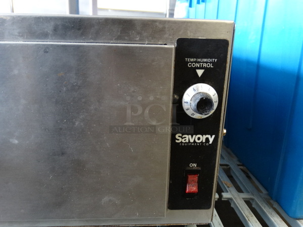 NICE! Savory Stainless Steel Commercial Drawer Warmer. 23x21x7.5. Tested and Working! - Image 4 of 6