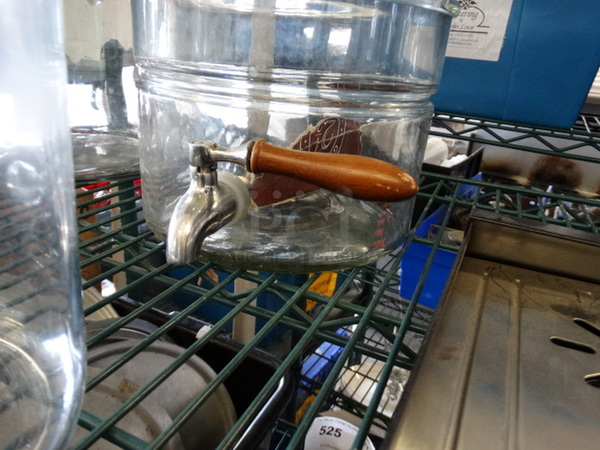 4 Various Glass Containers / Dispensers. Includes 10x10x13. 4 Times Your Bid! - Image 5 of 5