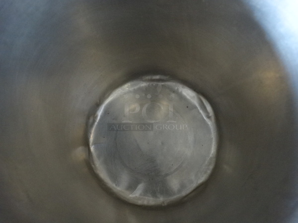 2 Stainless Steel Cylindrical Drop In Bins. 9x9x10. 2 Times Your Bid! - Image 4 of 4