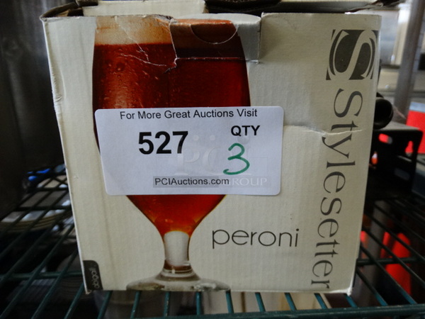 3 BRAND NEW IN BOX! Wine Glasses. 3x3x6. 3 Times Your Bid! - Image 4 of 4