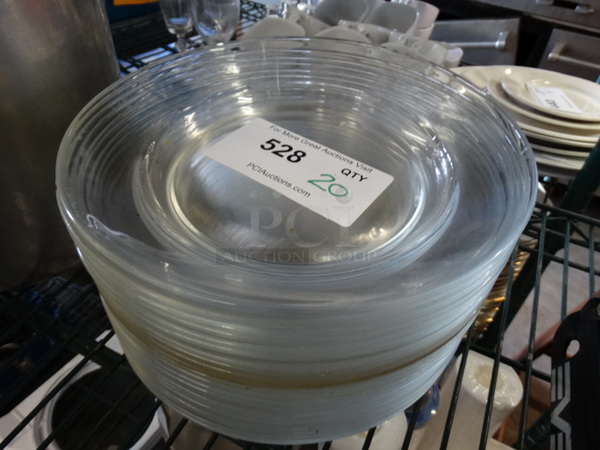 20 Glass Plates. 9x9x1. 20 Times Your Bid! - Image 2 of 3