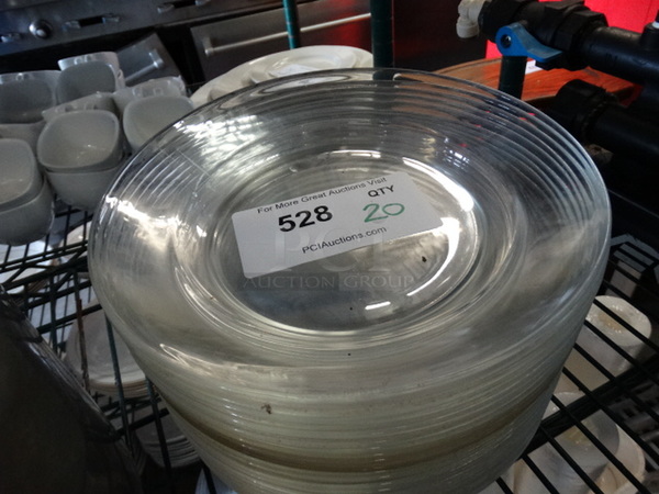 20 Glass Plates. 9x9x1. 20 Times Your Bid! - Image 3 of 3