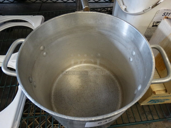 Metal Stock Pot. 13x10x9 - Image 3 of 3