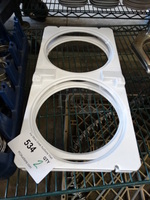 2 Poly Ice Cream Collars. 19.5x10x1. 2 Times Your Bid!