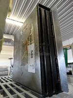 Metal Knife Rack. 12x3x13