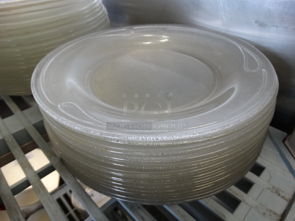 13 Glass Plates. 9x9x1. 13 Times Your Bid! - Image 1 of 2