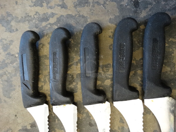 5 Metal Serrated Bread Knives. Includes 14". 5 Times Your Bid! - Image 3 of 6