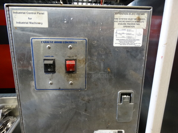 Stainless Steel Commercial Control Panel. 12x6x18 - Image 4 of 8