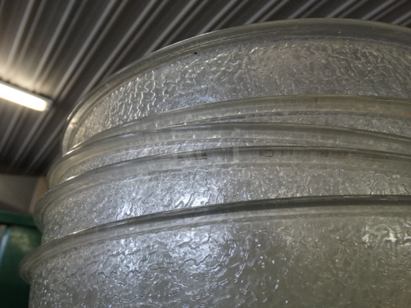 5 Poly Clear Bowls. 13x13x4. 5 Times Your Bid! - Image 3 of 3