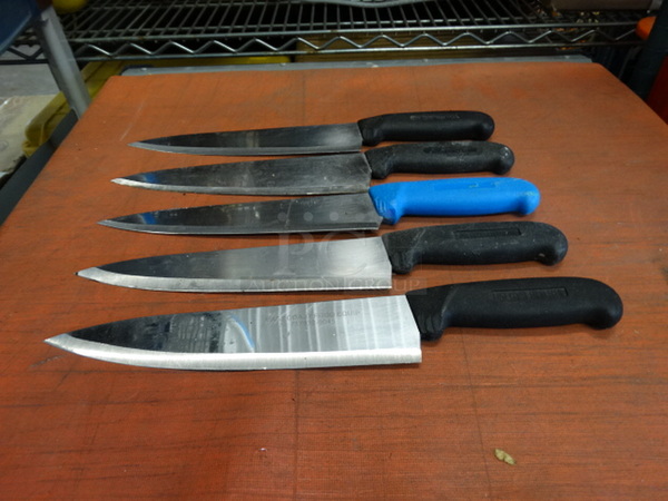 5 Metal Chef Knives. Includes 14". 5 Times Your Bid! - Image 6 of 6