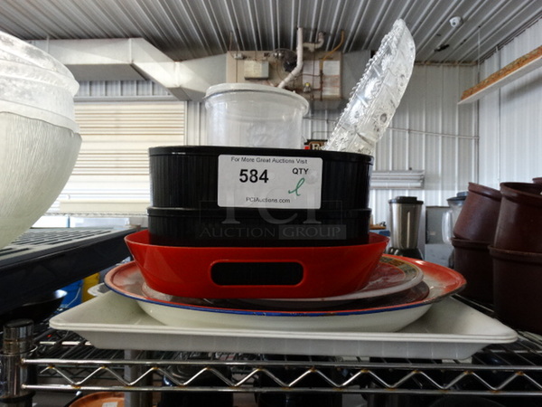 ALL ONE MONEY! Lot of Various Items Including Trays! - Image 1 of 4