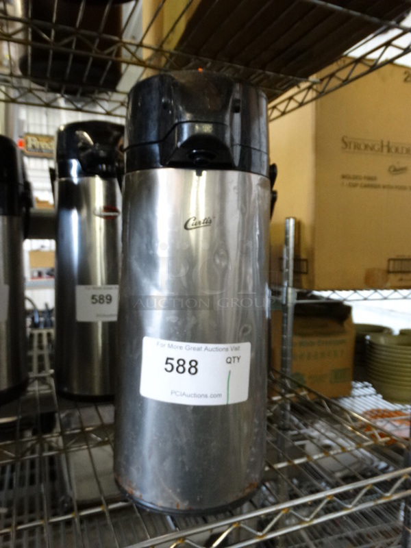 Chrome Finish Air Pot. 6x8x15 - Image 2 of 4
