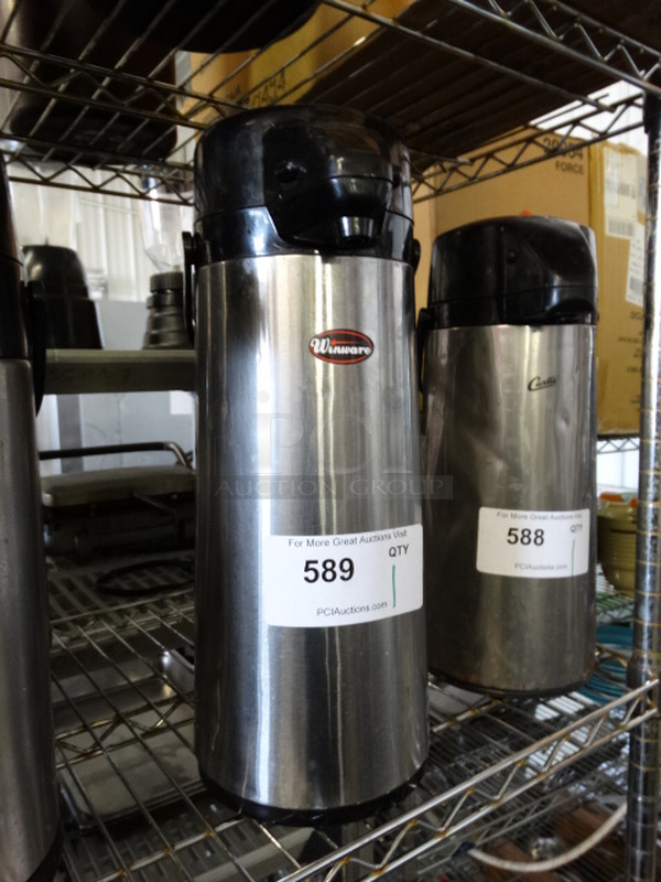 Chrome Finish Air Pot. 6x8x16 - Image 2 of 4