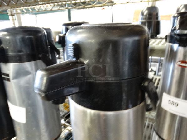 Chrome Finish Air Pot. 5.5x7.5x14 - Image 3 of 4
