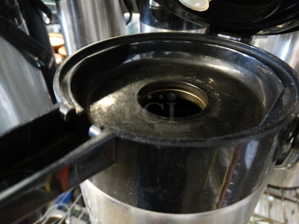 Chrome Finish Air Pot. 5.5x7.5x14 - Image 4 of 4