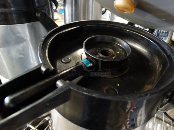 Chrome Finish Air Pot. 5.5x7.5x14 - Image 4 of 4