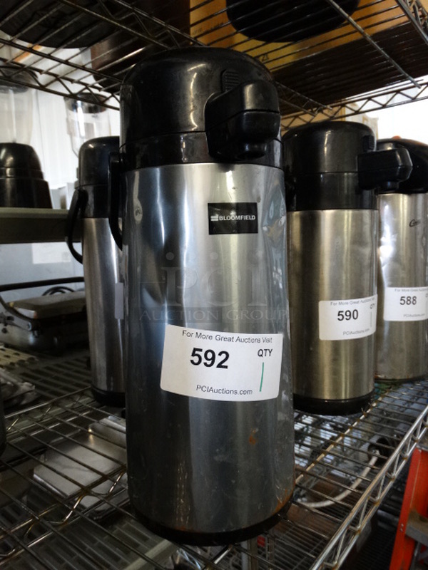 Chrome Finish Air Pot. 5.5x7.5x14 - Image 2 of 4