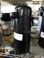 Black Air Pot. 6x8x15