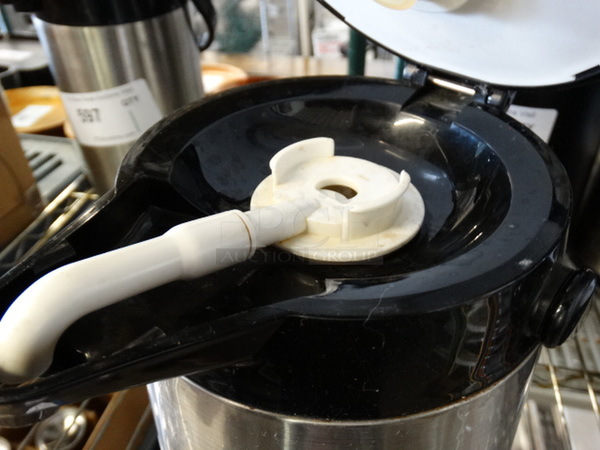 Chrome Finish Air Pot. 6.5x8x12 - Image 3 of 5