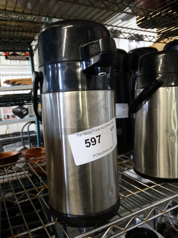 Chrome Finish Air Pot. 5.5x8x13 - Image 2 of 4