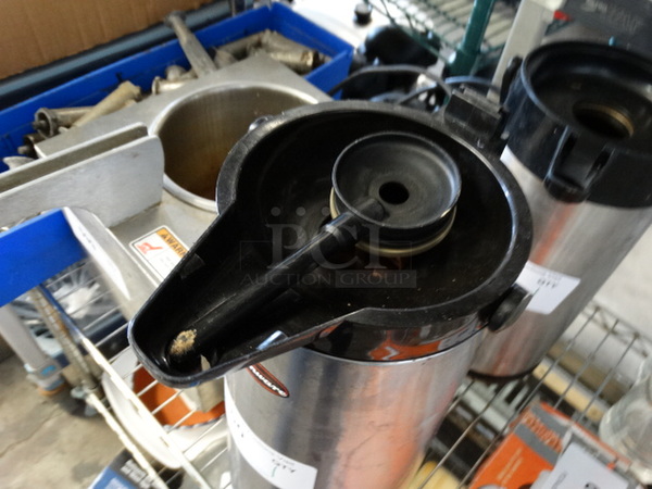 Chrome Finish Air Pot. No Lid. 6x8x14 - Image 2 of 2