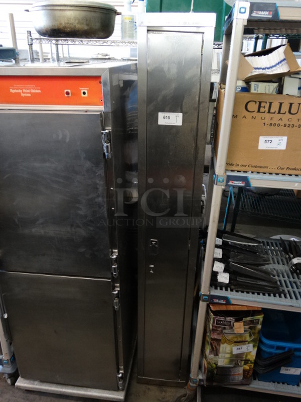 Ansul R-102 Stainless Steel Commercial Ansul System Cabinet. 12x10x79