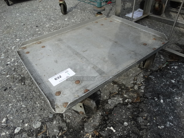 Metal Dolly on commercial Casters. 27x20x6 - Image 2 of 3