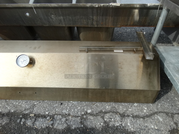 Stainless Steel Commercial Unit For Smoker. 66x19x12 - Image 3 of 5