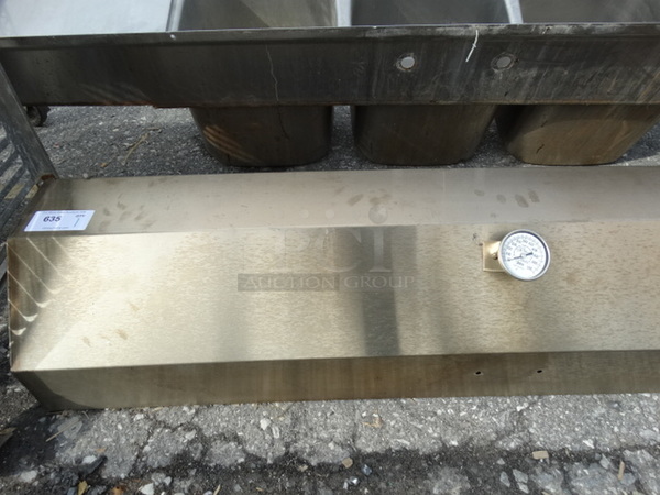 Stainless Steel Commercial Unit For Smoker. 66x19x12 - Image 4 of 5