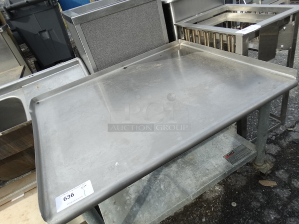 Stainless Steel Commercial Equipment Stand w/ Metal Undershelf on Commercial Casters. 36x30x24 - Image 3 of 4