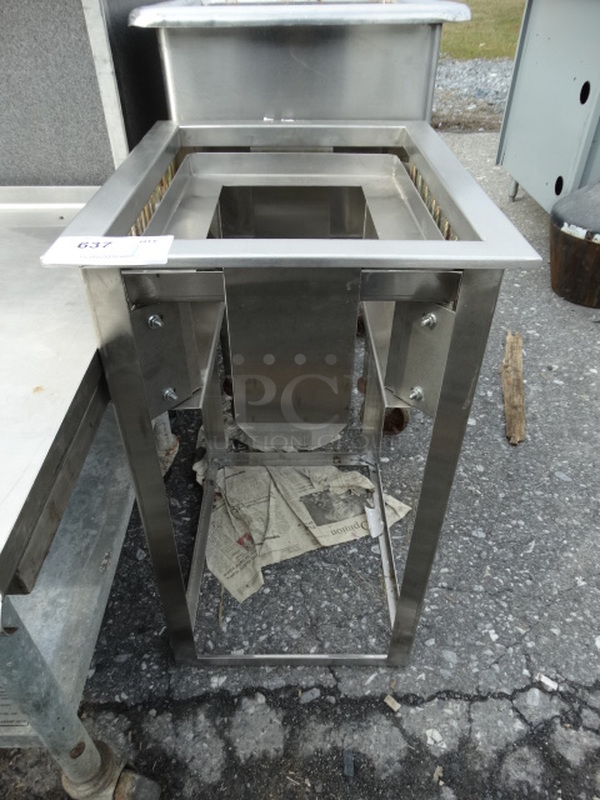 Stainless Steel Commercial Tray Return. 17x21x29 - Image 3 of 5
