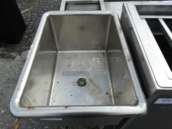 Stainless Steel Commercial Bin on Commercial Casters. 20x27x34 - Image 2 of 3