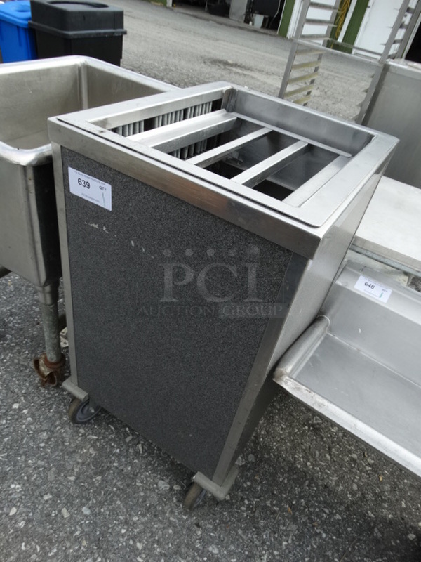 Stainless Steel Commercial Tray Return on Commercial Casters. 20x24x36 - Image 5 of 5