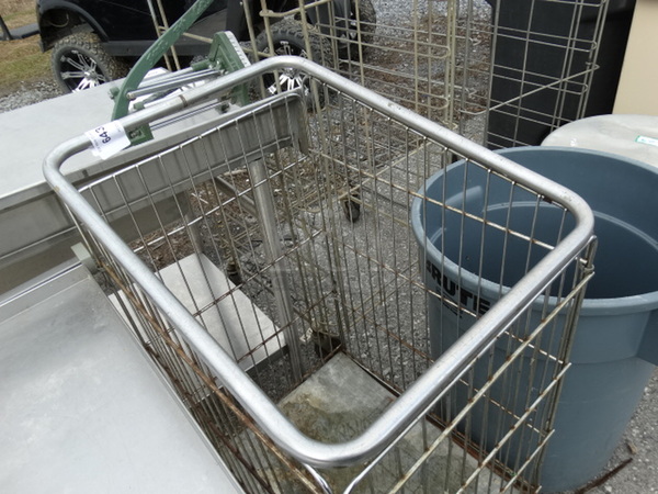 Metal Commercial Cart on Commercial Casters. 24x22x28 - Image 3 of 6