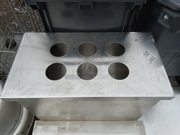 Stainless Steel Commercial 2 Tier Counter on Commercial Casters. 30x30x34.5 - Image 2 of 5