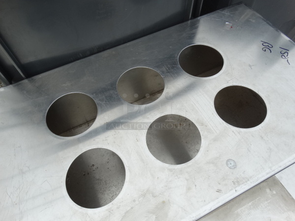 Stainless Steel Commercial 2 Tier Counter on Commercial Casters. 30x30x34.5 - Image 5 of 5
