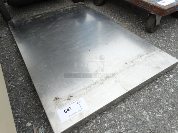 Stainless Steel Tabletop. 24x36x2 - Image 3 of 4