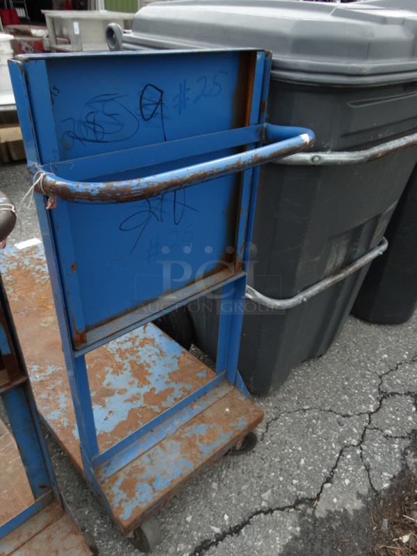 Metal Commercial Cart on Commercial Casters. 18x54x42 - Image 6 of 6
