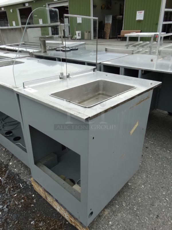 NICE! 2003 Duke Model SUB-HF-R24 Stainless Steel Commercial Soup Warmer Make Line Piece. 120 Volts, 1 Phase. 25x34.5x54 - Image 3 of 8