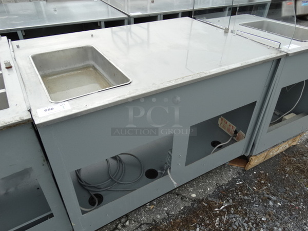 NICE! 2003 Duke Model SUB-HF-L48 Stainless Steel Commercial Soup Warmer Make Line Piece. 120 Volts, 1 Phase. 49x34.5x37 - Image 2 of 7