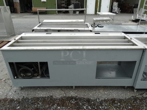 NICE! 2003 Duke Model SUB-CP-TC86 Stainless Steel Commercial Make Line. 120 Volts, 1 Phase. 86x34.5x37