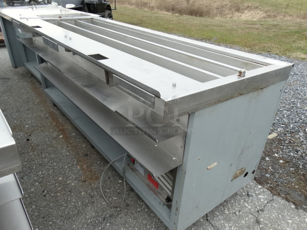 NICE! 2003 Duke Model SUB-CP-TC86 Stainless Steel Commercial Make Line. 120 Volts, 1 Phase. 86x34.5x37 - Image 7 of 9