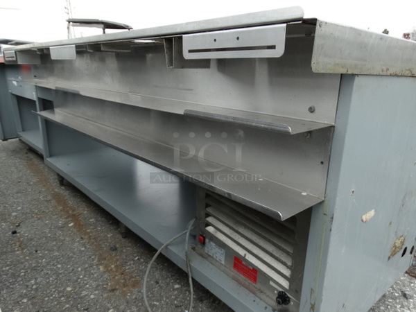 NICE! 2003 Duke Model SUB-CP-TC86 Stainless Steel Commercial Make Line. 120 Volts, 1 Phase. 86x34.5x37 - Image 8 of 9