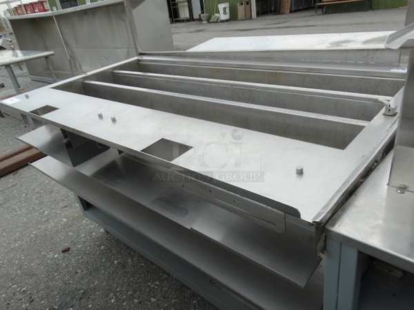 NICE! 2003 Duke Model SUB-CP-TC60 Stainless Steel Commercial Make Line. 120 Volts, 1 Phase. 60x34.5x37 - Image 6 of 6