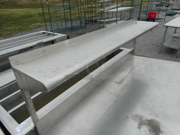 Stainless Steel Commercial Counter w/ 2 Sliding Doors. 59x30x53 - Image 3 of 7