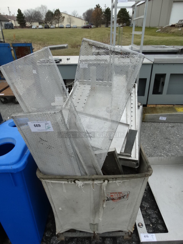 ALL ONE MONEY! Lot of Various Metal Pieces in Cart! 22x33x51 - Image 1 of 6