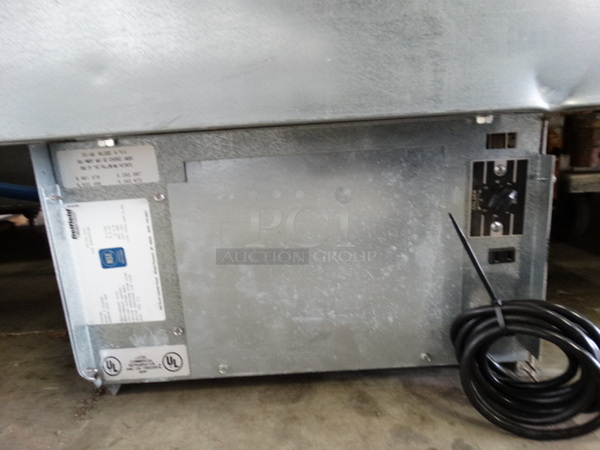 NICE! 2001 Delfield Model 8168NB Stainless Steel Commercial Cold Pan Drop In. 115 Volts, 1 Phase. 67.5x18x22. Tested and Working! - Image 4 of 6