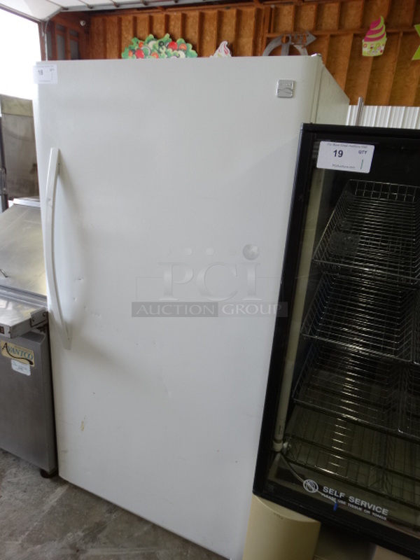 Kenmore Model 253.70722410 Single Door Reach In Cooler. 115 Volts, 1 Phase. 34x32x67. Tested and Working! - Image 3 of 8