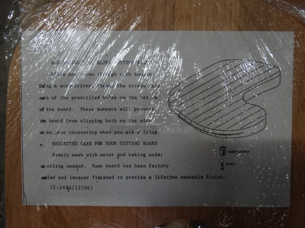 BRAND NEW IN BOX! Eljer Wooden Cutting Board. 15x11.5x1.5 - Image 5 of 7